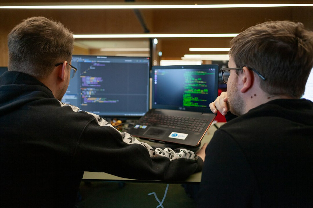 corporate programmers at work
