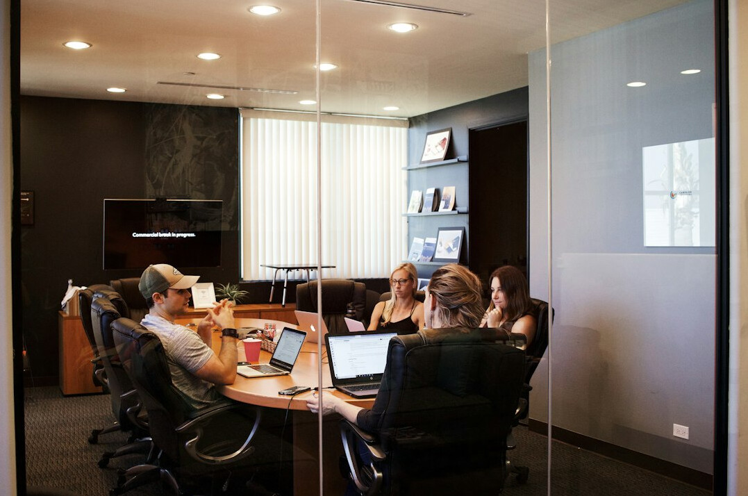 corporate strategy meeting